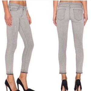 Current/Elliott The Stiletto Gray Denim Jeans